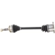 Purchase Top-Quality TRAKMOTIVE - NI8407 - CV Axle Shaft pa4