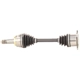 Purchase Top-Quality TRAKMOTIVE - NI8442 - CV Axle Shaft pa3