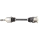 Purchase Top-Quality TRAKMOTIVE - NI8449 - CV Axle Shaft pa6