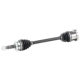 Purchase Top-Quality TRAKMOTIVE - NI8661 - CV Axle Shaft pa4