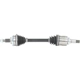 Purchase Top-Quality New CV Shaft by TRAKMOTIVE - TO86080 pa1