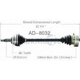 Purchase Top-Quality TRAKMOTIVE - AD8032 - CV Axle Shaft pa2