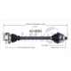 Purchase Top-Quality TRAKMOTIVE - AD8093 - CV Axle Shaft pa3