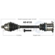 Purchase Top-Quality TRAKMOTIVE - AD8135 - CV Axle Shaft pa2