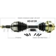 Purchase Top-Quality TRAKMOTIVE - AD8139 - CV Axle Shaft pa2