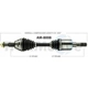 Purchase Top-Quality TRAKMOTIVE - AM8008 - CV Axle Shaft pa2