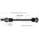 Purchase Top-Quality TRAKMOTIVE - BM8109 - CV Axle Shaft pa2