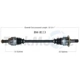 Purchase Top-Quality TRAKMOTIVE - BM8113 - CV Axle Shaft pa2