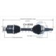 Purchase Top-Quality TRAKMOTIVE - CH8006 - CV Axle Shaft pa2