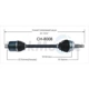 Purchase Top-Quality TRAKMOTIVE - CH8008 - CV Axle Shaft pa2