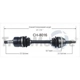 Purchase Top-Quality TRAKMOTIVE - CH8016 - CV Axle Shaft pa3