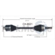 Purchase Top-Quality TRAKMOTIVE - CH8021 - CV Axle Shaft pa2