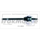 Purchase Top-Quality TRAKMOTIVE - CH8033 - CV Axle Shaft pa2