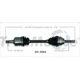 Purchase Top-Quality TRAKMOTIVE - CH8064 - CV Axle Shaft pa2