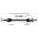 Purchase Top-Quality TRAKMOTIVE - CH8246 - CV Axle Shaft pa2