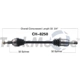 Purchase Top-Quality TRAKMOTIVE - CH8250 - CV Axle Shaft pa2