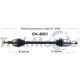 Purchase Top-Quality TRAKMOTIVE - CH8251 - CV Axle Shaft pa6