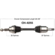 Purchase Top-Quality TRAKMOTIVE - CH8255 - CV Axle Shaft pa4