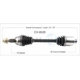 Purchase Top-Quality TRAKMOTIVE - CH8320 - CV Axle Shaft pa2