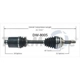 Purchase Top-Quality TRAKMOTIVE - DW8005 - CV Axle Shaft pa2