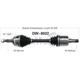 Purchase Top-Quality TRAKMOTIVE - DW8022 - CV Axle Shaft pa2