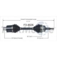 Purchase Top-Quality TRAKMOTIVE - FD8026 - CV Axle Shaft pa2