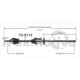 Purchase Top-Quality TRAKMOTIVE - FD8119 - CV Axle Shaft pa2