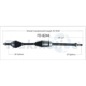 Purchase Top-Quality TRAKMOTIVE - FD8244 - CV Axle Shaft pa2