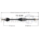 Purchase Top-Quality TRAKMOTIVE - FD8289 - CV Axle Shaft pa2