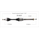 Purchase Top-Quality TRAKMOTIVE - FD8321 - CV Axle Shaft pa3