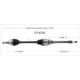 Purchase Top-Quality TRAKMOTIVE - FD8336 - CV Axle Shaft pa5