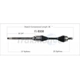 Purchase Top-Quality TRAKMOTIVE - FI8008 - CV Axle Shaft pa2