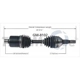 Purchase Top-Quality TRAKMOTIVE - GM8102 - CV Axle Shaft pa3