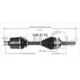 Purchase Top-Quality TRAKMOTIVE - GM8118 - CV Axle Shaft pa2