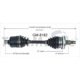 Purchase Top-Quality TRAKMOTIVE - GM8182 - CV Axle Shaft pa2