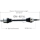 Purchase Top-Quality TRAKMOTIVE - GM8214 - CV Axle Shaft pa1