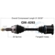 Purchase Top-Quality TRAKMOTIVE - GM8283 - New CV Shaft pa2