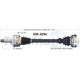 Purchase Top-Quality TRAKMOTIVE - GM8294 - CV Axle Shaft pa2