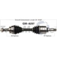 Purchase Top-Quality TRAKMOTIVE - GM8297 - CV Axle Shaft pa2