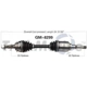 Purchase Top-Quality TRAKMOTIVE - GM8299 - CV Axle Shaft pa2