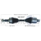 Purchase Top-Quality TRAKMOTIVE - GM8347 - CV Axle Shaft pa2