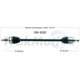 Purchase Top-Quality TRAKMOTIVE - GM8382 - CV Axle Shaft pa5