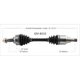 Purchase Top-Quality TRAKMOTIVE - GM8410 - CV Axle Shaft pa2