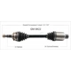 Purchase Top-Quality TRAKMOTIVE - GM8422 - CV Axle Shaft pa2