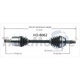 Purchase Top-Quality TRAKMOTIVE - HO8062 - CV Axle Shaft pa2