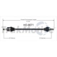 Purchase Top-Quality TRAKMOTIVE - HO8071 - CV Axle Shaft pa3