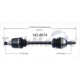 Purchase Top-Quality TRAKMOTIVE - HO8074 - CV Axle Shaft pa2
