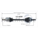 Purchase Top-Quality TRAKMOTIVE - HO8088 - CV Axle Shaft pa2