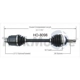 Purchase Top-Quality TRAKMOTIVE - HO8098 - CV Axle Shaft pa2