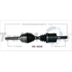 Purchase Top-Quality TRAKMOTIVE - HO8236 - CV Axle Shaft pa2